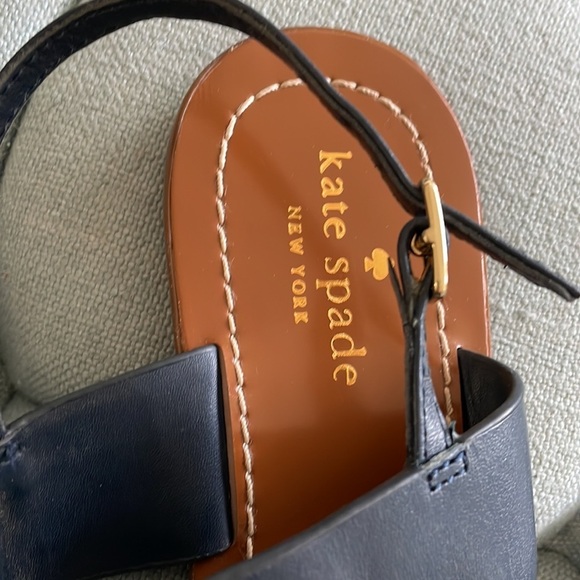 Kate Spade Carolina Leather Thong Sandals - Picture 4 of 12